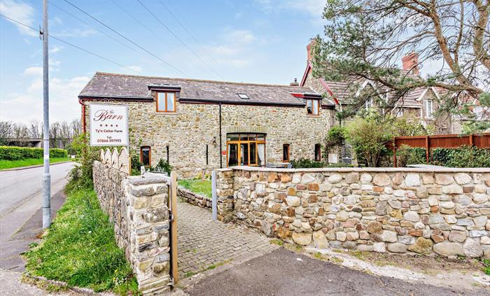 Main entrance to the Barn B&B